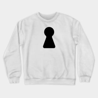 Key Hole Crewneck Sweatshirt